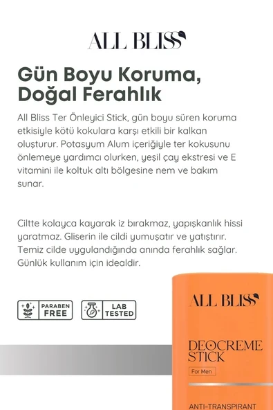 Erkeklere Özel Deodorant Stick 50 ml - 3