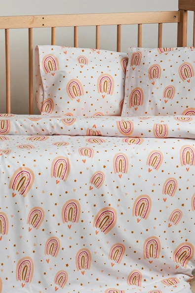 Cotton Collection %100 Pamuk Bebek Nevresim Takımı Dreamshire - 3