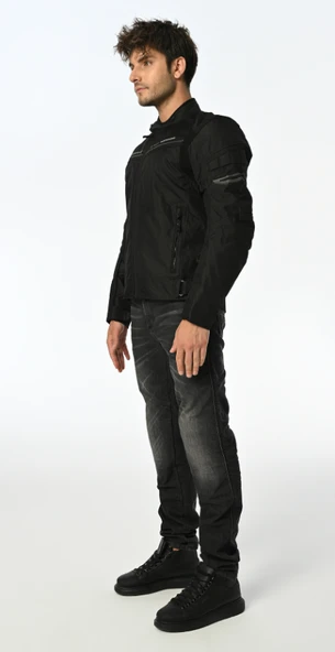 LS2 SHADOW MONT SİYAH XL - Resim 4