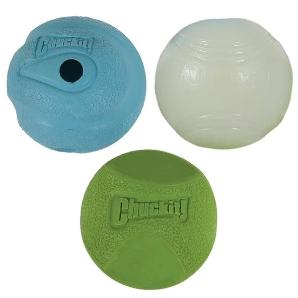 Chuckit! Fetch Medley (Gen 2) 3'lü Köpek Oyun Topu (Küçük Boy) - 2