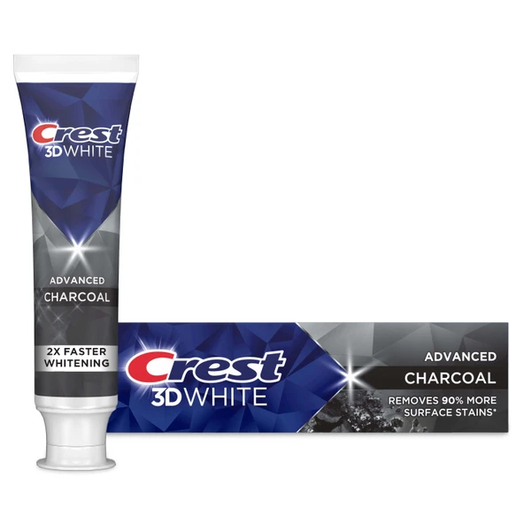 Crest 3D White Whitening Toothpaste Charcoal Diş Macunu 93 gr - 1