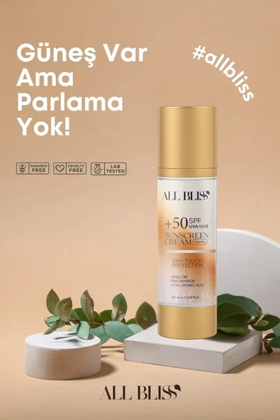 ALL BLİSS SPF 100 Matlaştırıcı Güneş Kremi 50 ml - Resim 4