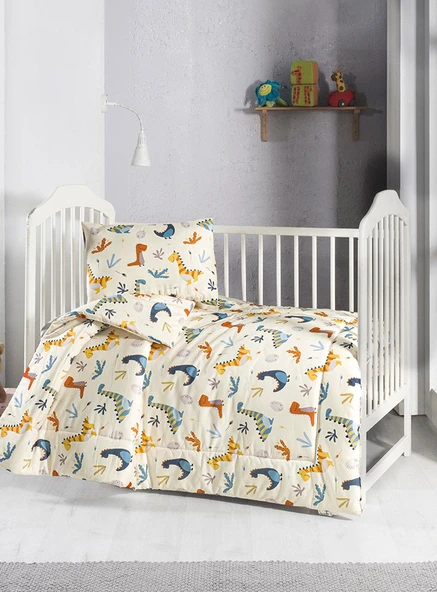 La Notte Ranforce Bebe Nevresim Takımı Dinazor