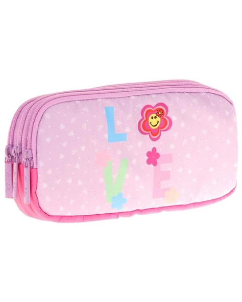 Kaukko Kids 3 Bölmeli Kalem Çantası Magic Peace L8211 - Resim 2