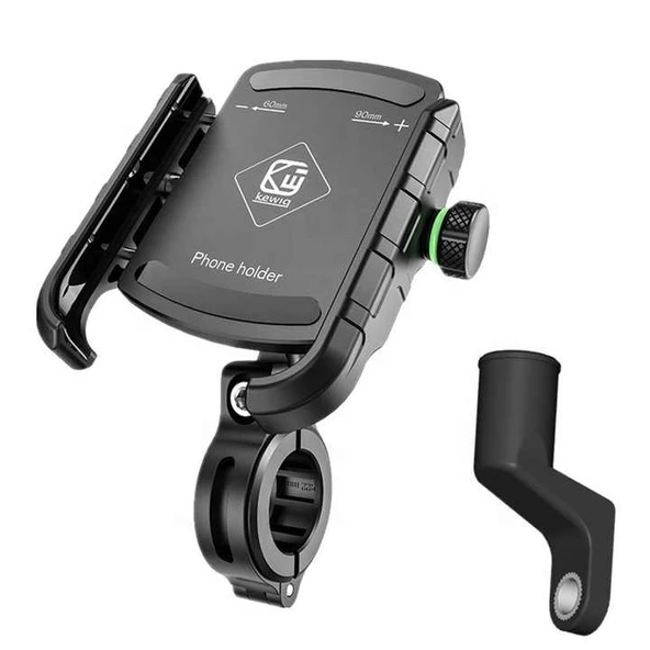 Motosiklet Bisiklet Telefon Tutucu Gidon ve Ayna Aparatlı - 4