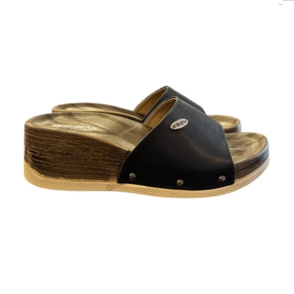 Esem Dolgu Topuk Günlük Anatomik Bayan Terlik - Resim 2