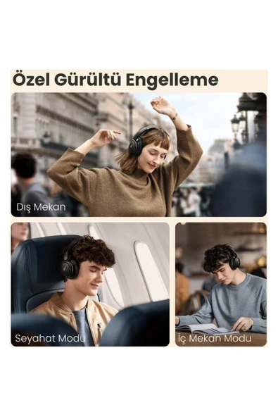 Anker Soundcore Life Q30 Bluetooth Kablosuz Kulaklık - ANC - Midnight Blue - A3028 - 5