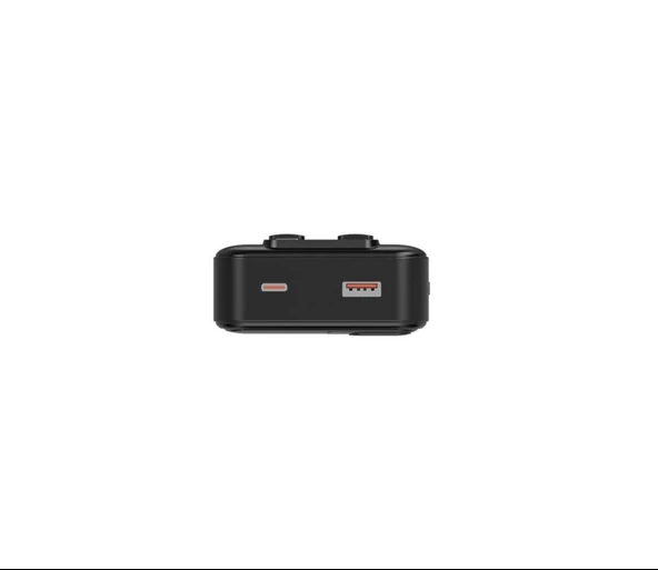 10.000 mAh Powerbank 22.5W Hızlı Şarj Destekli Siyah Renk - 7