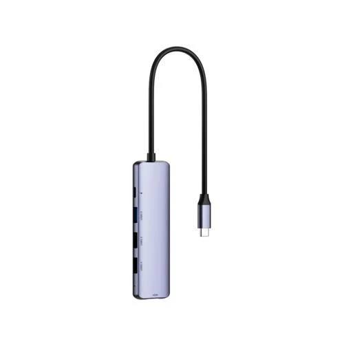 Netac Type-C to 1xPD, 1xUSB 3.0, 2xUSB 2.0, 1xHDMI Çoklayıcı - NT08WF13-30GR - 2