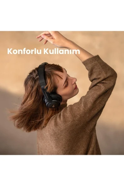 Anker Soundcore Life Q30 Bluetooth Kablosuz Kulaklık - ANC - Midnight Blue - A3028 - 6