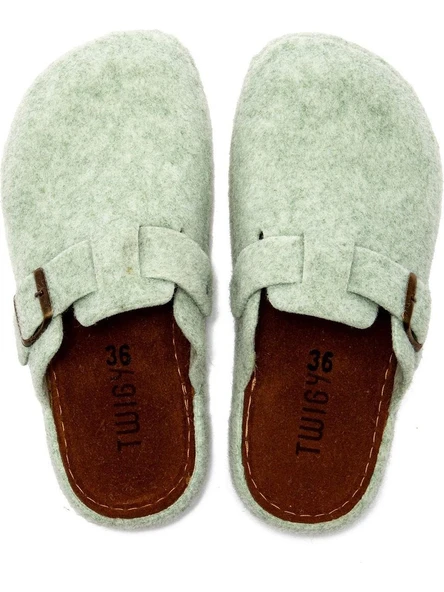 TWIGY TW TUANA YEŞİL KADIN EV TERLİK - Resim 3