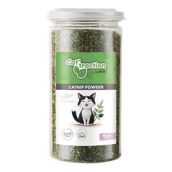 M-Pets Cat Traction Catnip Tozu 40gr