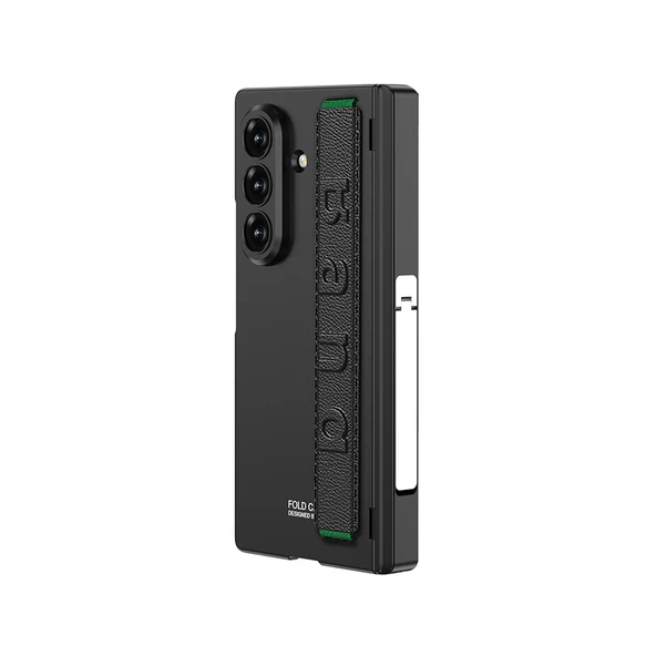 Galaxy Z Fold 7 Kılıf Zore Kıpta KPT-01 Standlı Kapak - 13