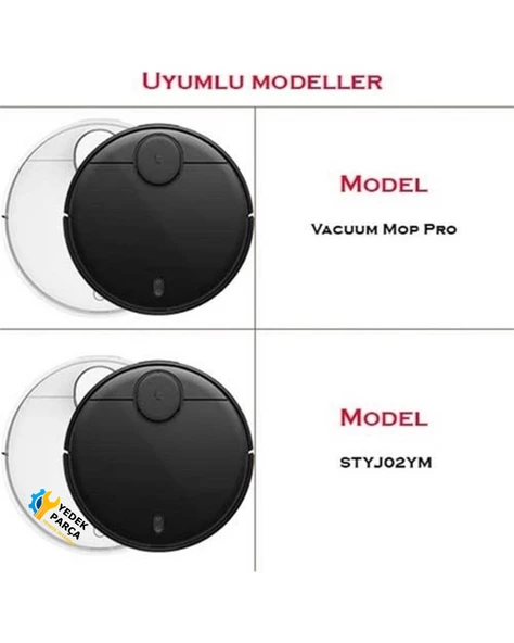Mi Robot Vacuum Mop Pro Uyumlu 2li Hepa Filtre - Resim 3
