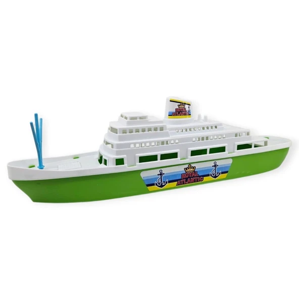 Transatlantik Yolcu Gemisi 45 cm - Yeşil - Resim 2