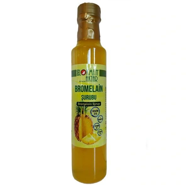 Bromelain Şurubu, Katkısız, Doğal, 250ml 2 Adet, DVD Lokman Aktar - 2