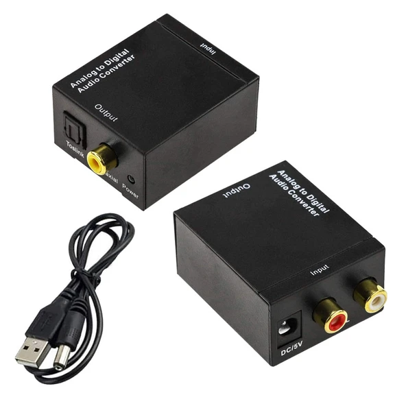 Analog to dijital audio converter Analog Sesten S/PDIF Dijitale Dönüştürücü - 5