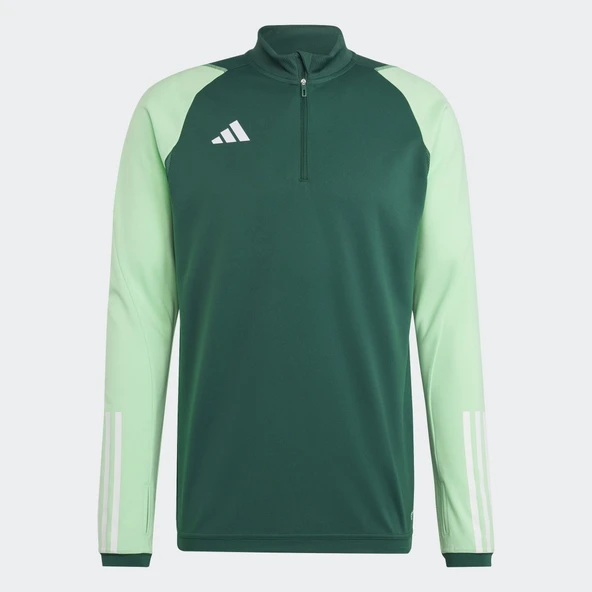 adidas TIRO23 C Tr Top Erkek Futbol Uzun Kollu Antrenman Üstü HU1308 Yeşil - Resim 6
