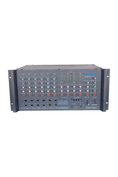 Startech Quadro Q6-1200 USB 4x300W 4 Çıkışlı Power Mixer Anfi - Resim 4