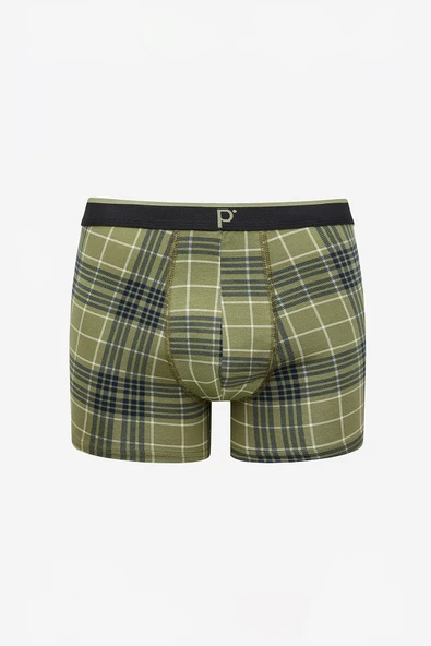 Stripe Detailed 3lü Çok Renkli Boxer - 4