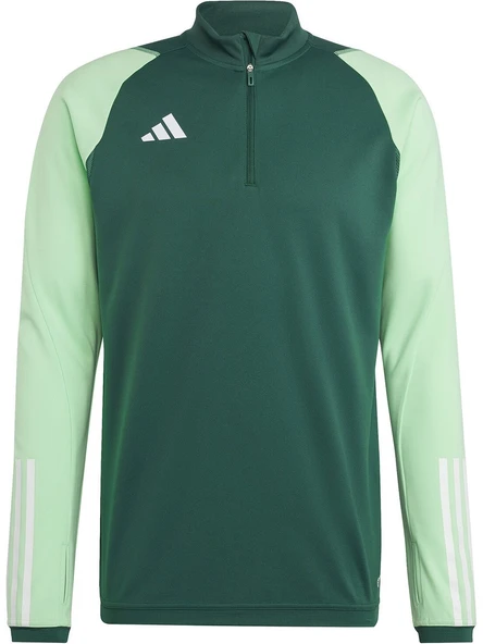 adidas TIRO23 C Tr Top Erkek Futbol Uzun Kollu Antrenman Üstü HU1308 Yeşil - Resim 4
