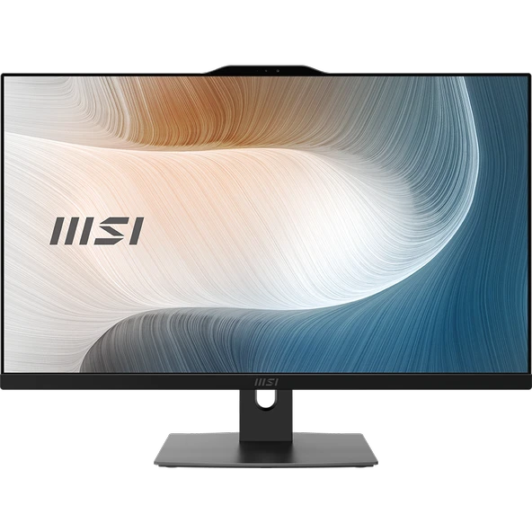 MSI MODERN AM272P 12M-1208XTR i5-1235U 16GB DDR4 1TB SSD DOS 27" FHD Siyah AIO Masaüstü PC - 1