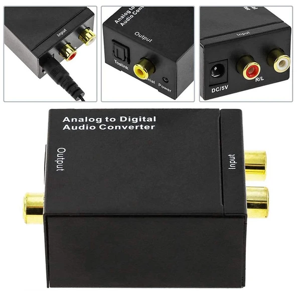 Analog to dijital audio converter Analog Sesten S/PDIF Dijitale Dönüştürücü - 3