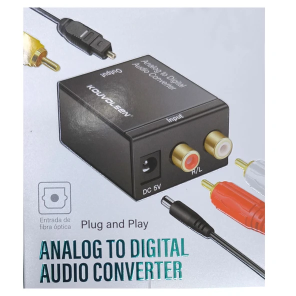 Analog to dijital audio converter Analog Sesten S/PDIF Dijitale Dönüştürücü - 2