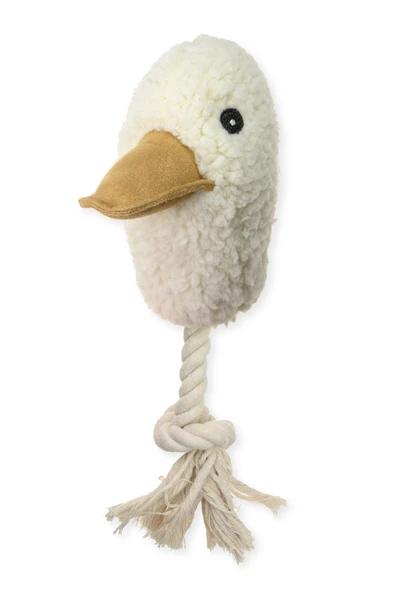 Karlıe İpli Peluş Köpek Oyuncağı Ördek 28 Cm ürün görseli