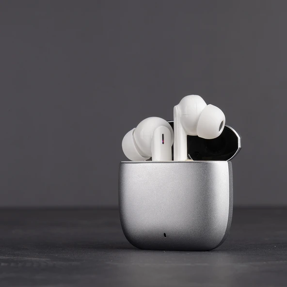 Choroma X Kablosuz Bluetooth Kulaklık – Yüksek Performans, Akıllı Tasarım Gri - 4