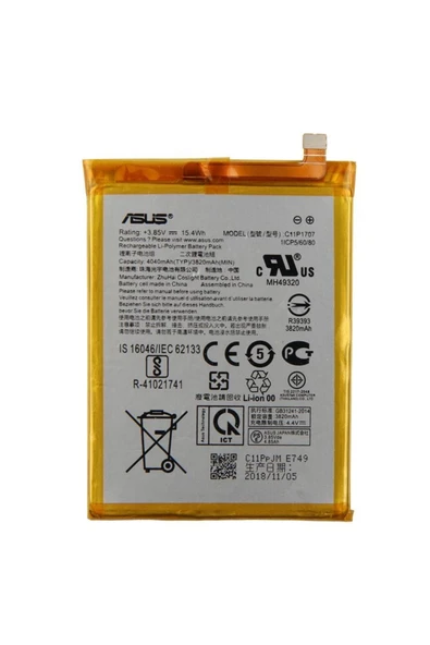 Zenfone Max M1 Batarya Pil Zb555kl C11p1707 ürün görseli