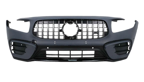 MERCEDES X247 MAKYAJLI GLB35 AMG UYUMLU ÖN TAMPON + PANJUR SETİ 2020+