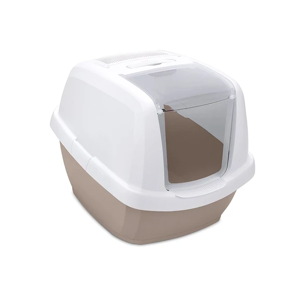 Imac Maddy Junıor Kapalı Kedi Tuvaleti Bej/beyaz 57x43x41cm ürün görseli