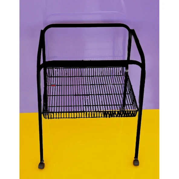 Dayang Kafes Ayaklığı Siyah 57x43x70 Cm ürün görseli