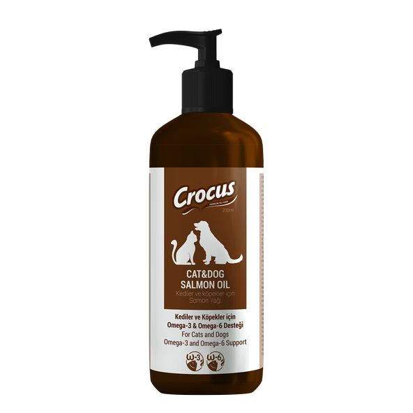 Crocus Kedi Köpek Somon Yağı 200 Ml - Resim 3