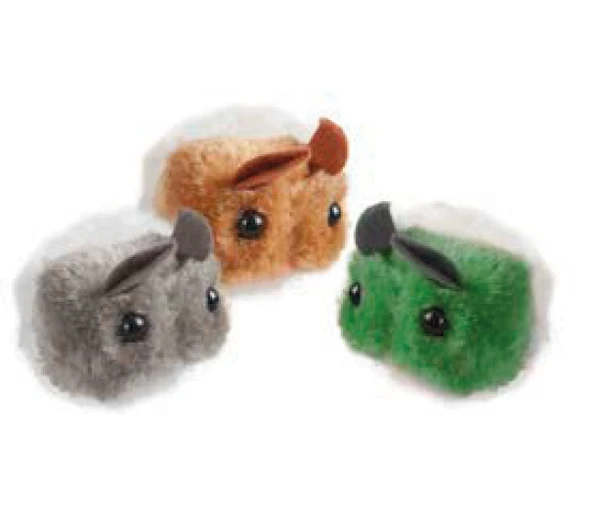 Karlıe Titreyen Peluş Fare 7x5x4 Karışık Renkli ürün görseli