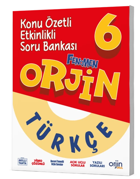 Orjin 6. Sınıf Türkçe Konu Özetli Soru Bankası