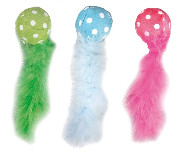 Karlıe Kuyruklu Peluş Top 14x4cm Karışık Renkli ürün görseli