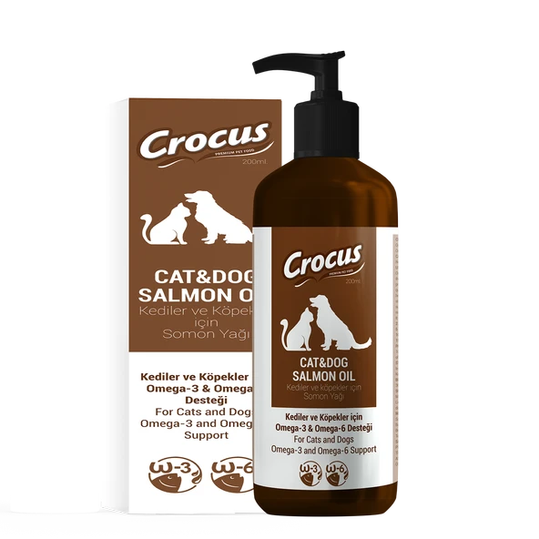 Crocus Kedi Köpek Somon Yağı 200 Ml - Resim 2