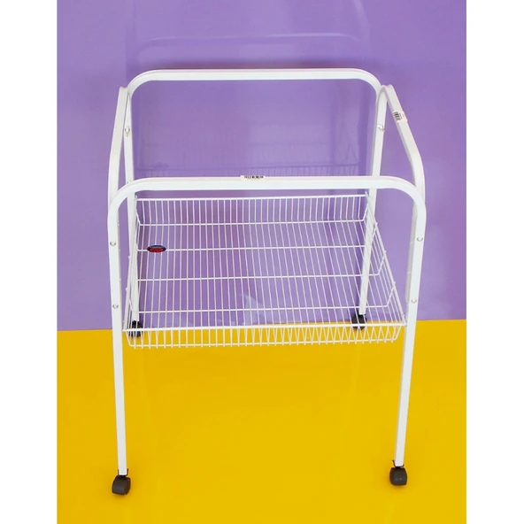 Dayang Kafes Ayaklığı Beyaz 57x43x70 Cm ürün görseli