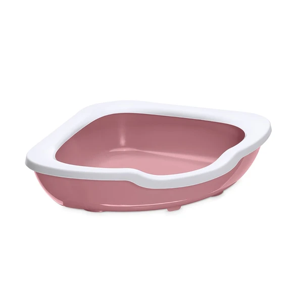 Imac Fred Açık Köşe Kedi Tuvaleti 51x51x15,5cm - Resim 3