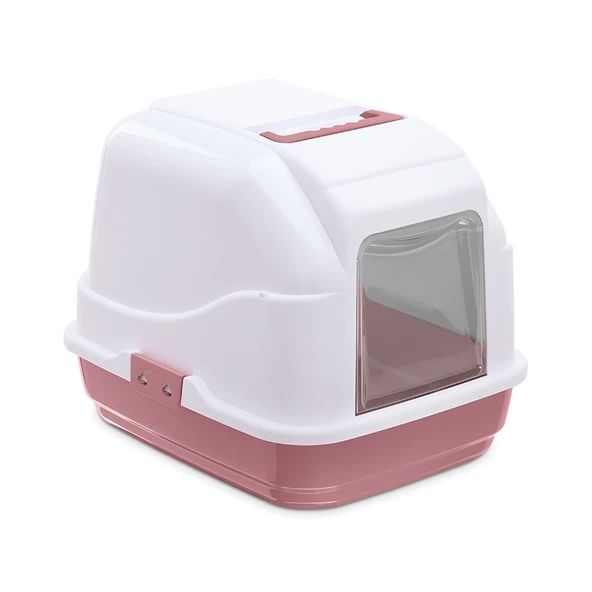 Imac My Cat Kapalı Kedi Tuvaleti 50x40x40cm - Resim 3