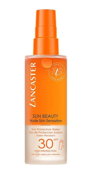 Lancaster Sun Beauty Sun Protective Water Spf 30 150 Ml Vücut için Güneş Koruyucu Su