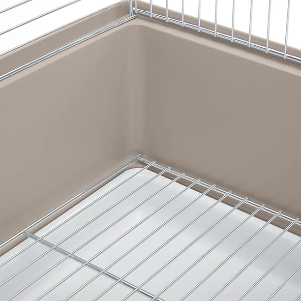 Imac Irene 4 Kuş Kafesi Bej 59x38x56cm - Resim 3