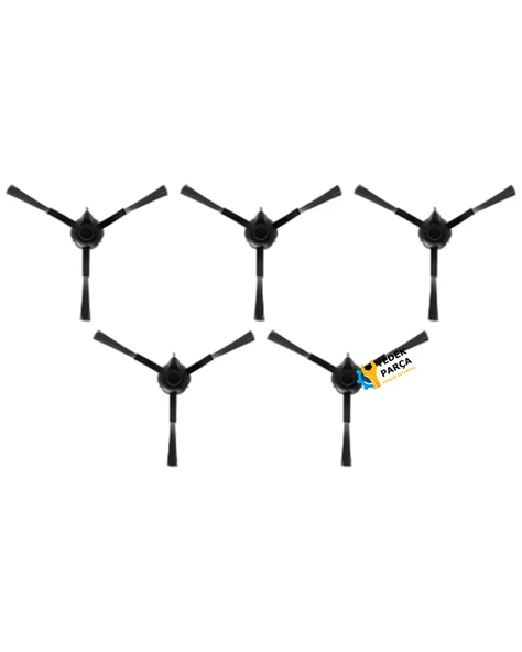 Beko Uyumlu RS 8121 Robot Süpürge Yan Fırçası 5 Adet ürün görseli 1