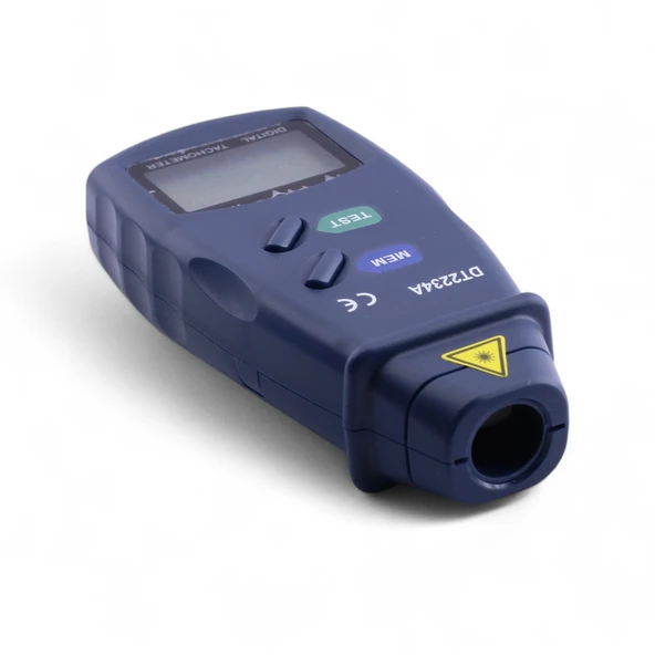 Dijital Lazer Takometre Motor Sanayi Tipi Makine Hassas Devir Ölçer RPM Metre El Tipi Ölçüm Cihazı - Resim 4