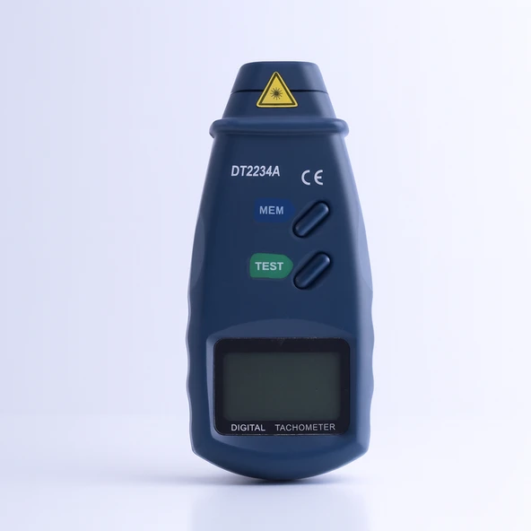 Dijital Lazer Takometre Motor Sanayi Tipi Makine Hassas Devir Ölçer RPM Metre El Tipi Ölçüm Cihazı ürün görseli