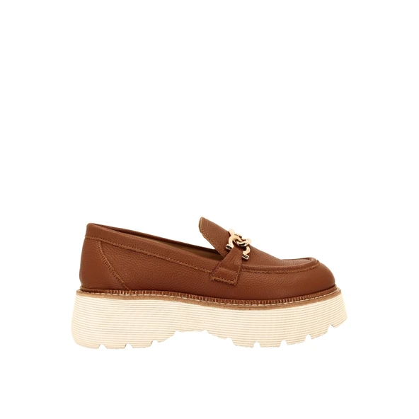 Natursoft 26883070 Hakiki Deri Kadın Loafer Ayakkabı - Resim 5