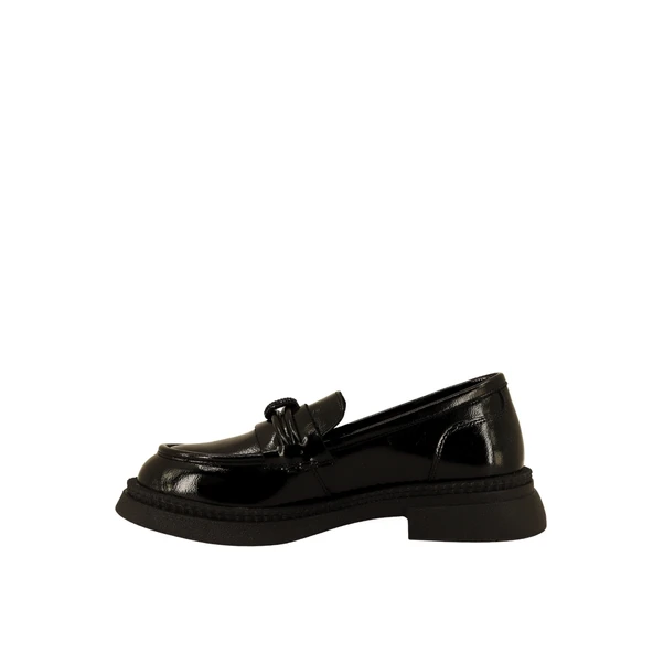 Albini 26101906R Rugan Deri Kadın Loafer - 4