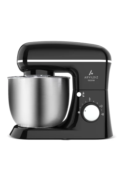 Power Chef Stand Mikser Siyah - Resim 4